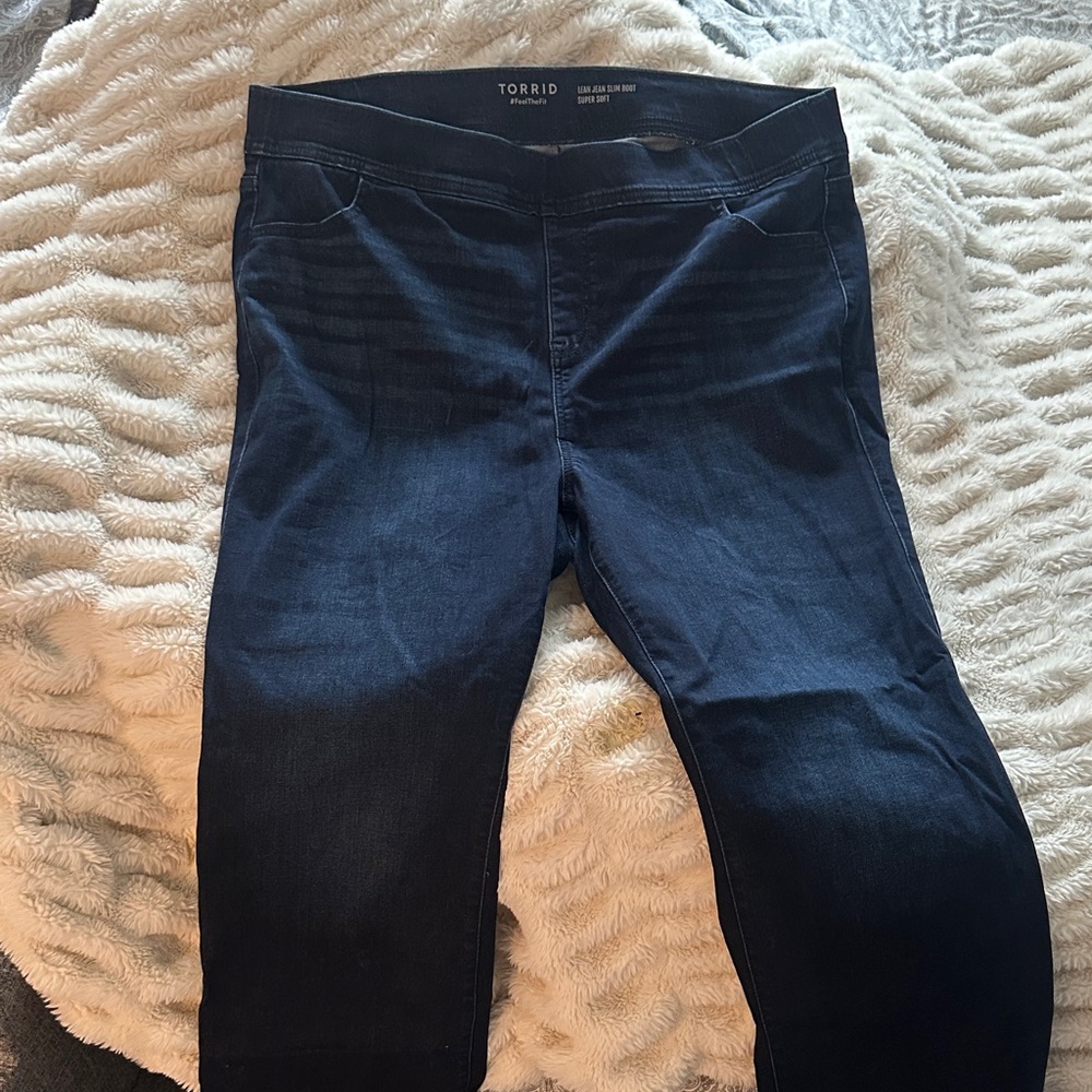 Torrid Women's Deep Blue Jeggings